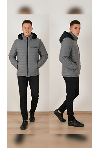 MODA سترة منفوخة ذات ملمس مميز