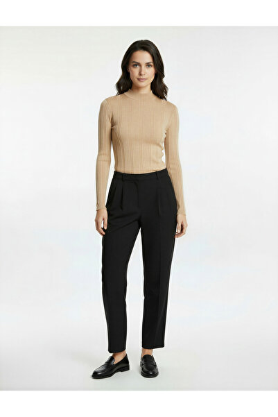 Koton High Collar Long Sleeve Knitwear Sweater