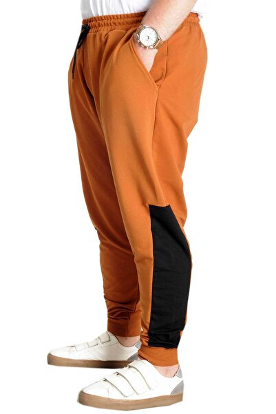 ModeXL Large Size Sweatpants Garnish 23518 Cinnamon