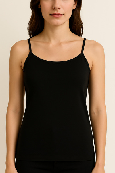 Tutku Ribina İp Askılı Atlet 6’lı Paket – Siyah & Beyaz, Rahat ve Şık