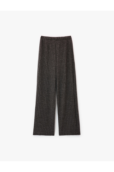 Koton Comfortable Fit Loose Straight-Leg Pajama Bottoms