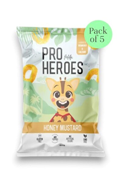 PROLİFE برو هيرو هوني خردل 5 قطع 30 جرام لكل قطعة