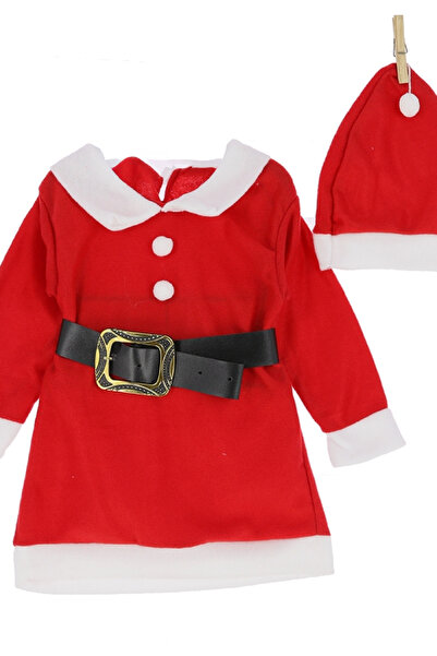 MODANINO Girl's 3-Piece Dress (Dress+Hat+Belt) 12417