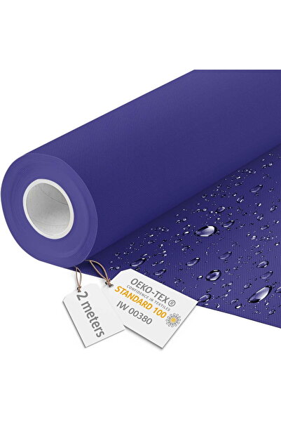 OEM Material impermeabil, material pentru tapițerie de exterior, 160x200 cm, potrivit pentru față de masă de grădină, albastru