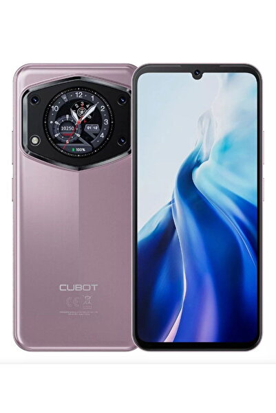 Cubot Mobile phone A30, Pink, 4G, 6.745" HD+, Dual Screen, 16GB RAM(6GB+10GB), 128GB ROM, Android 14