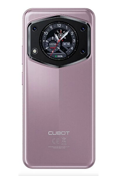 Cubot Mobile phone A30, Pink, 4G, 6.745" HD+, Dual Screen, 16GB RAM(6GB+10GB), 128GB ROM, Android 14