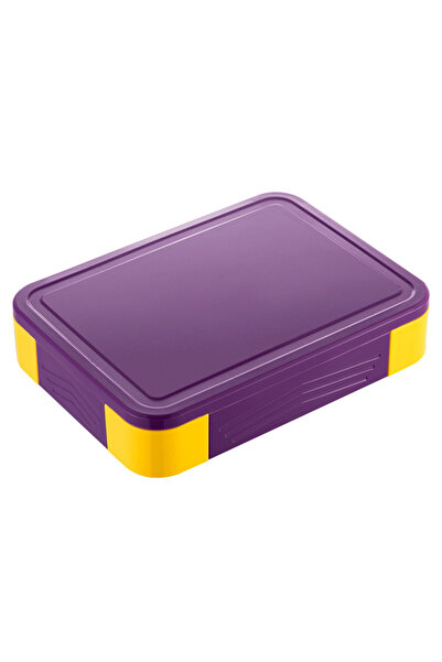 Generic Lunch Box for Kids - Leak-proof Bento Box with Compartments (Purple)