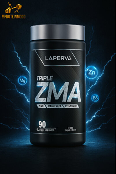 Laperva La Perva Triple ZMA Natural Strength for Men, 90 Capsules - Supports Testosterone, Sleep & Immunity