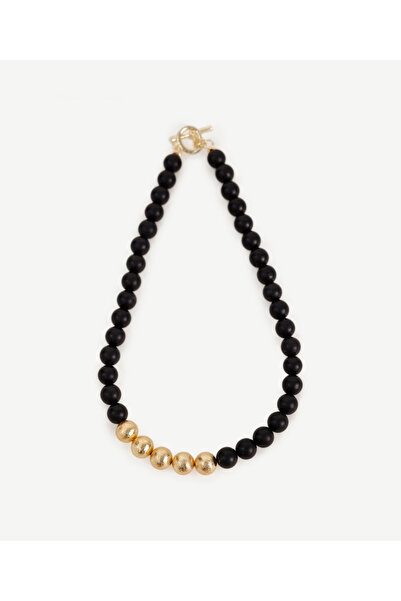 Yargıcı Siyah Oniks Kolye