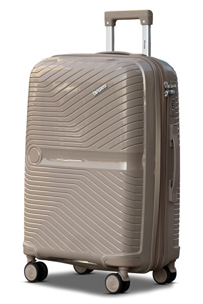 ZAAPPY حقيبة سفر صلبة مقاس 24 بوصة (20-25 كجم) خفيفة الوزن، متينة، مزودة بعجل...