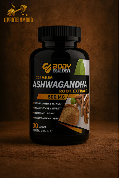 Body Builder Ashwagandha Bodybuilder 30 Capsules — Natural Strength, Mood & Energy