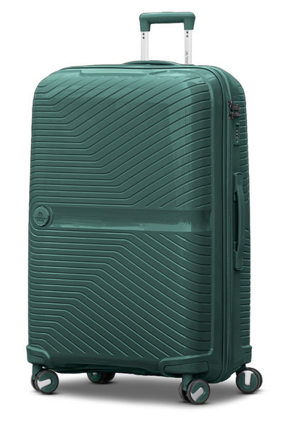 ZAAPPY Hard Case 28 Inch (30-35kg) Miami PP Luggage Lightweight, Unbreakable,...
