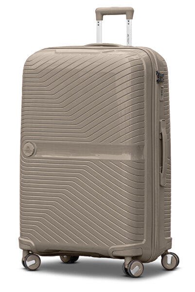 ZAAPPY Hard Case 28 Inch (30-35kg) Miami PP Luggage Lightweight, Unbreakable,...