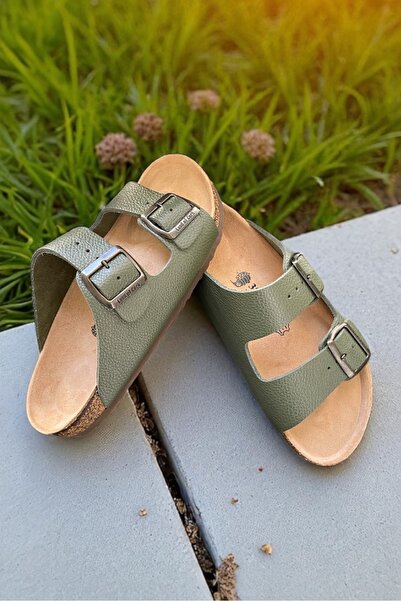 Land of Cork Παντόφλες από γνήσιο δέρμα με ανατομική σόλα από φελλό