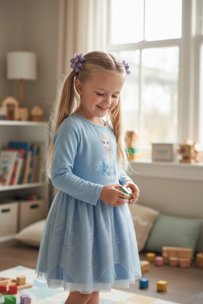 SeaBubbles Elsa Çocuk Elbise