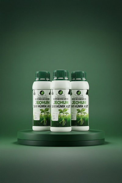 Carbonado Jeohum Sıvı Hümik Asit 1L x3 | Organik Gübre | Süper Avantajlı Set ...