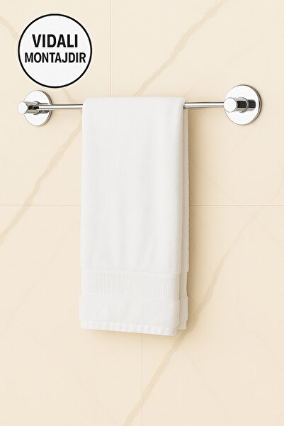 RİYA HOME Krom Uzun Havluluk