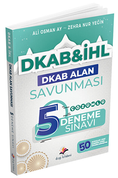 Dizgi Kitap ÖABT MEB-AGS DKAB Din Kültürü ve Ahlak Bilgisi Alan Savunması 5 D...