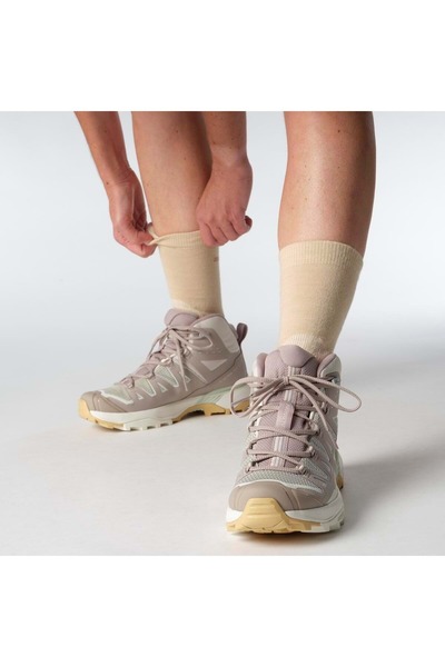 Salomon X-Ultra 360 Edge Mid GTX W Gore-Tex® Unisex outdoorové boty PUDRA