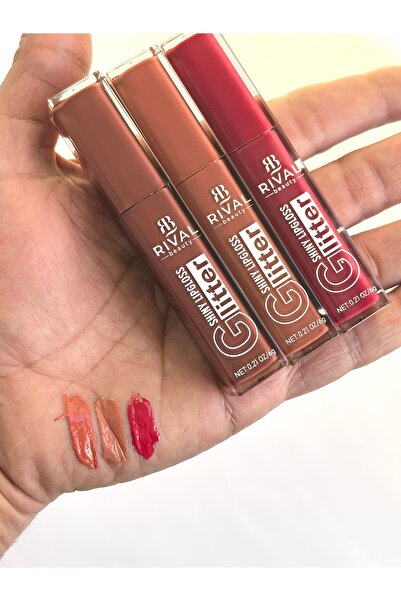 Lesvip's Shıny lipgloss ruj 3'lü set