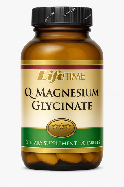 LifeTime Q-magnesium Glycinate 200mg 90 Tablets