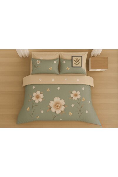 Casa Pucioasa Fine Cotton Bed Linen 6 Pieces - Casa Pucioasa, Premium Floral Pattern