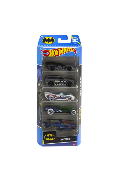 HOT WHEELS ΣΕΤ 5 ΜΗΧΑΝΕΣ HOT WHEELS BATMAN