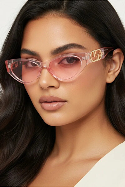 Kapin Felix Cateye Metal Detaylı Güneş Gözlüğü - Pembe