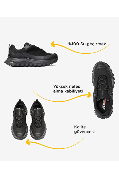 Greyder Siyah Su Geçirmez Outdoor Ayakkabı 3K2GA16357