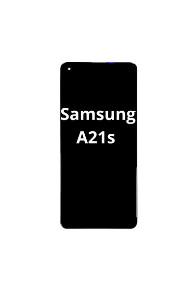 Gadgets Connection شاشة LCD مع محول الأرقام للهاتف سامسونج A21s باللون الأسود