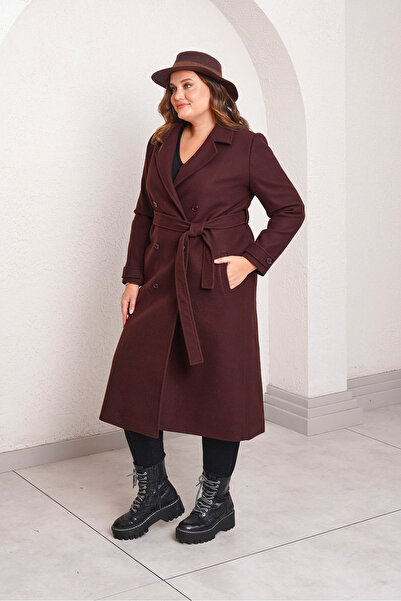 Büyük Moda KRUVAZE COTTON COAT