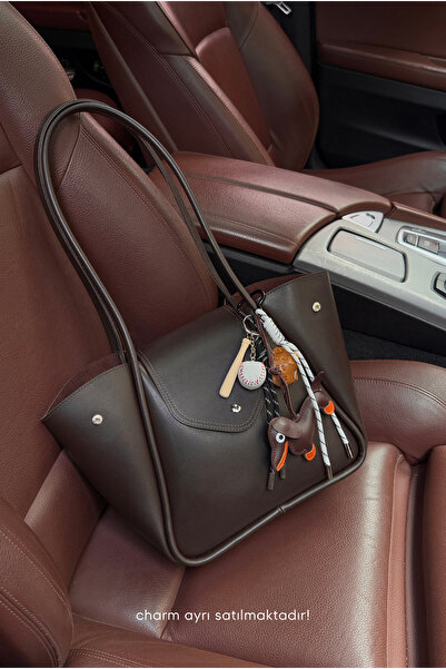 Mupa Shoes Women's Hand and Shoulder Bag Aci Brown