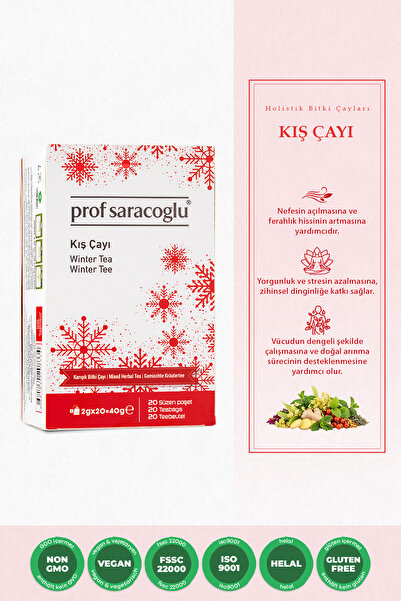 prof saracoglu Kış Karışık Bitki Çayı 20'li