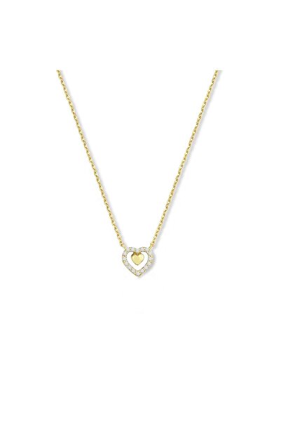 Hepimitu Kalpli Altın Kolye