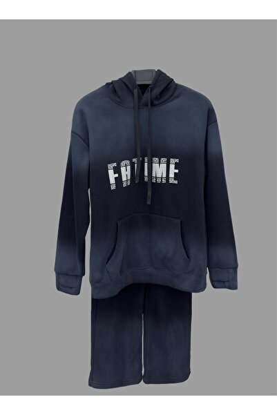 ALANAQA طقم هودي بلوفر مبطن جديد 2043