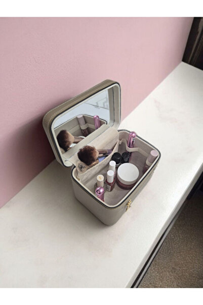 Moda fiesta حقيبة مكياج مرآة للعناية بالسفر