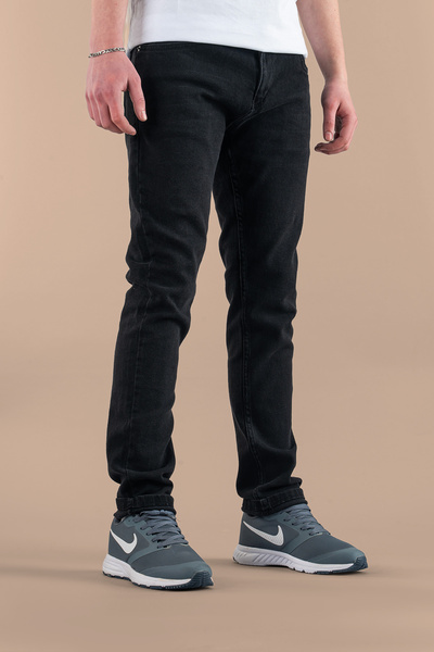 bombe Men's Blue Slim Fit Comfortable Lycra Jeans