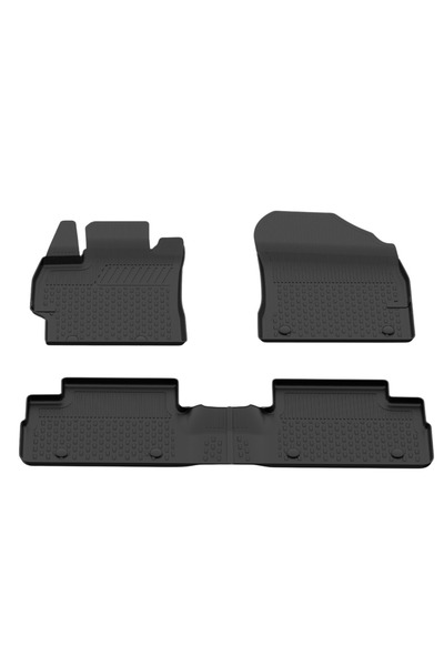 Sahler Toyota Corolla 2007-2012 Uyumlu Araca Özel 4.5D Havuzlu Oto Paspas - C...