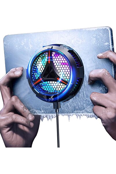 Generic iPad Radiator Magnetic Tablet Cooler With Temperature Display Cooler For Mobile Gaming LiveStreaming