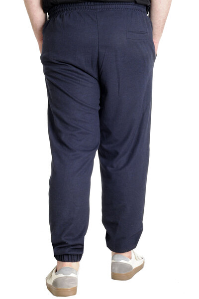 ModeXL Mode XL Φούτερ Elastic Leg Waffle 23501 Navy Blue