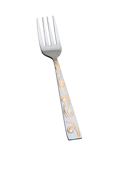 HIC 6-Piece Stainless Steel Dessert Fork Set