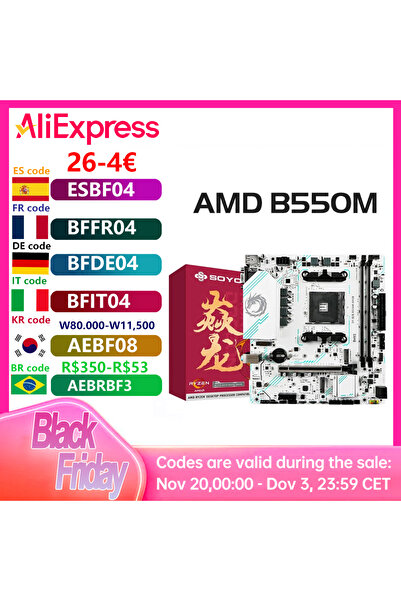 Choice Motherboards SOYO AMD B550M Gaming Motherboard USB3.1 M.2 Nvme Sata3 DDR4 Dual Channel Supports RYZE