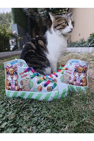 Scarpe Magiche Hologram Capybara Ankle Boots (Not Lighted Up, Sizes 31-35)