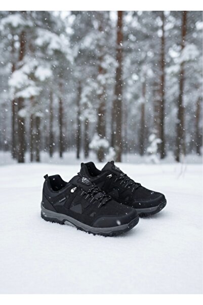 E SPORT ERKEK SİYAH GÜMÜŞ TRACKİNG KISA BOT