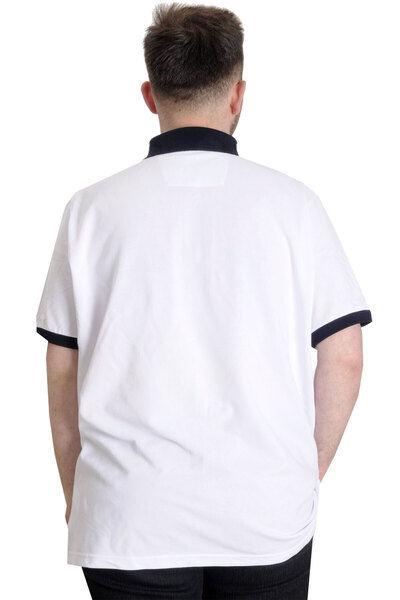 ModeXL Mode Xl Large Size Men's Polo T-shirt Rangers 23342 White