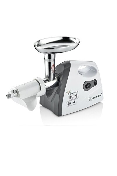 HARLEM Et Kıyma Makinesi 2200 W Sucuk Sosis Içli Köfte Aparatlı(HEDİYELİ)