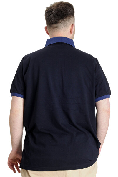 ModeXL Mode Xl Великий розмір Чоловіча поло-футболка Rangers 23342 Синя