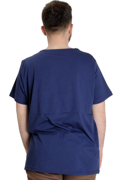 ModeXL Mode Xl Large Size Men's T-shirt Authentic 23140 Indigo