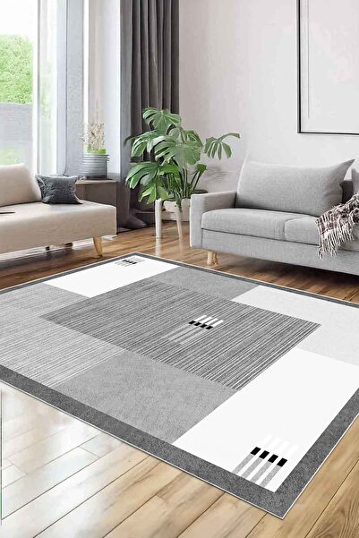 Decomia Home Covor digital anti-alunecare, lavabil, ușor de curățat, covor de living, covor de bucătărie, covor de podea