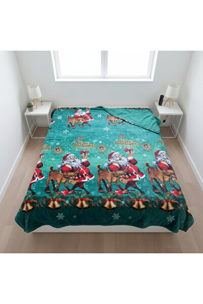 Volupta Green Santa Claus cocolino blanket